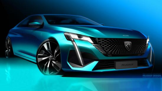 這顏值愛了！東風(fēng)標(biāo)致新408再曝設(shè)計(jì)手